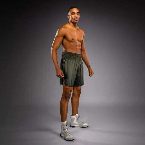 Venum Stealth Boxing Shorts - Khaki/Dark Green