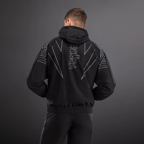 Venum Midnight Fury Track Jacket - Black/Grey/Silver