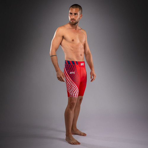 Men's Official UFC Freedom 250 by Venum Red Authentic Fight Night Vale Tudo Short
