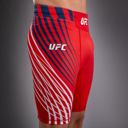 Men's Official UFC Freedom 250 by Venum Red Authentic Fight Night Vale Tudo Short
