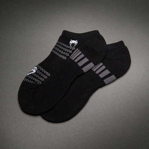 Venum Vector No-Show Socks - Black/Grey