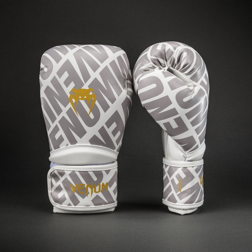 Venum Contender 1.5 XT 3D Boxing Gloves - White/ Gold