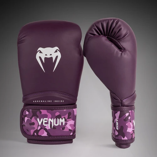 Venum Iris Boxing Gloves - Plum/pink