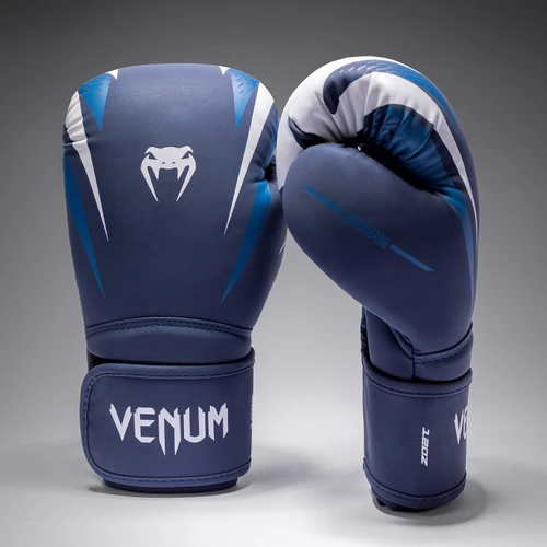 Venum Hurricane Boxing Gloves - Midnight Blue/ White