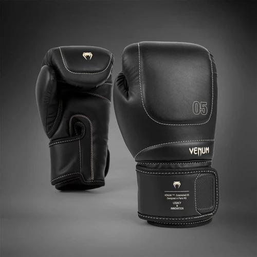 Venum Impact Evo Boxing Gloves - Black