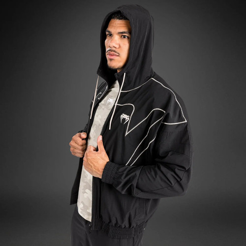 Venum Attack 90 Tracksuit Jacket - Black/White