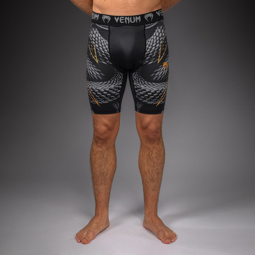 Venum Matupa Vale Tudo Shorts - Black/Grey/Gold