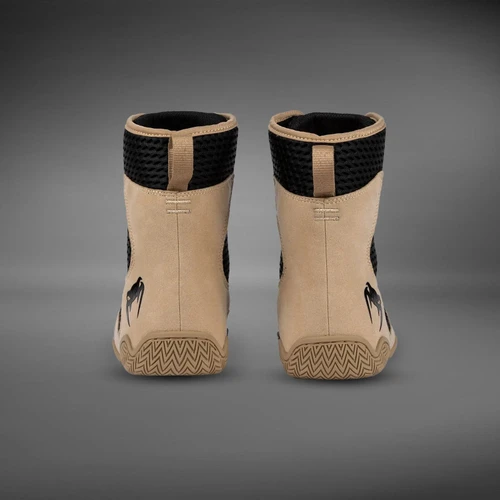 Venum Contender Boxing Shoes - Black/Sand