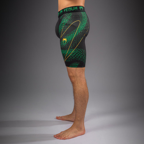 Venum Matupa Vale Tudo Shorts - Black/Green/Gold