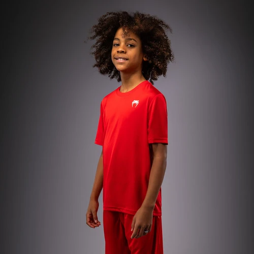Venum Lineup Youth Performance Short Sleeve T-Shirt Red/White