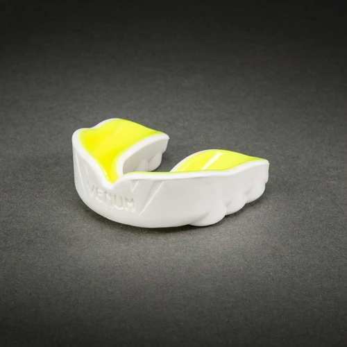 Venum Challenger Mouthguard - White/Yellow