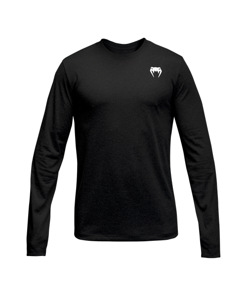 Venum Lineup Youth Performance Long Sleeve T-Shirt - Black/White
