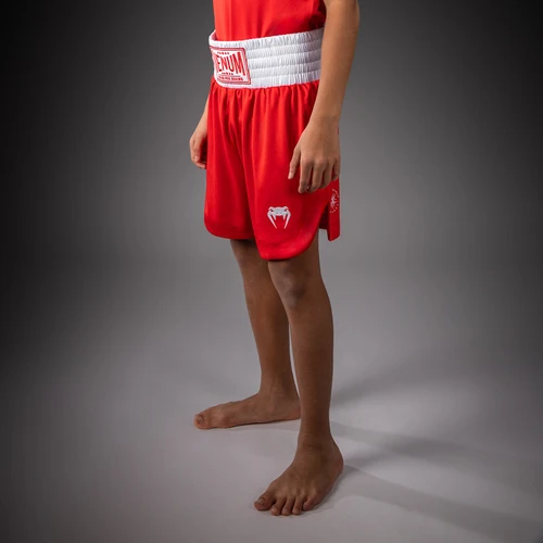 Venum Classic Youth Boxing Shorts - Fire Red