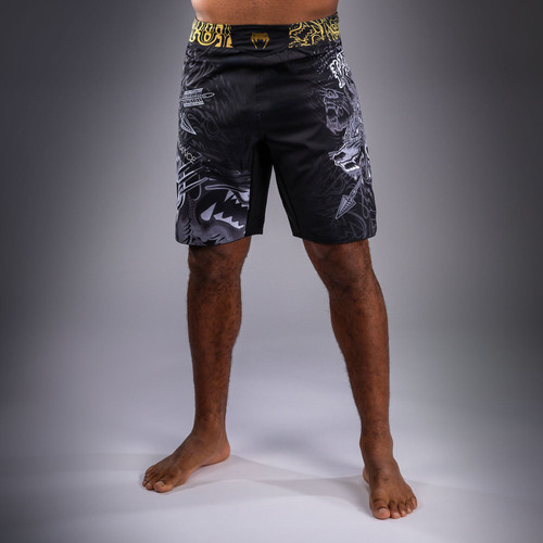 Venum Wolf Atak Fightshorts - Black/Grey