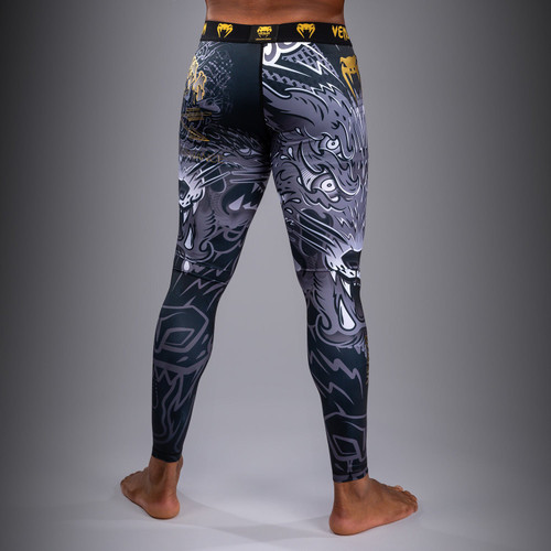 Venum Wolf Atak Spats - Black/Grey