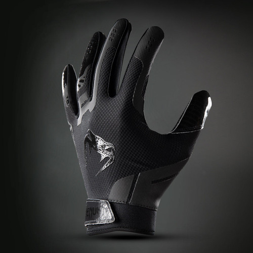 Venum Elite Football Gloves - Black/Black