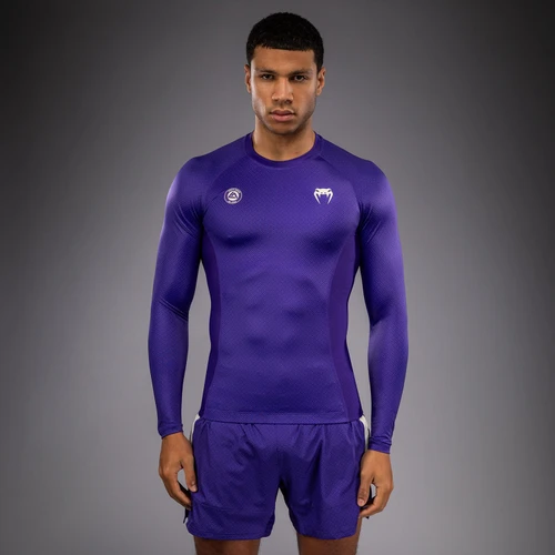 Venum x Roger Gracie Academy Long Sleeve Rashguard - Purple