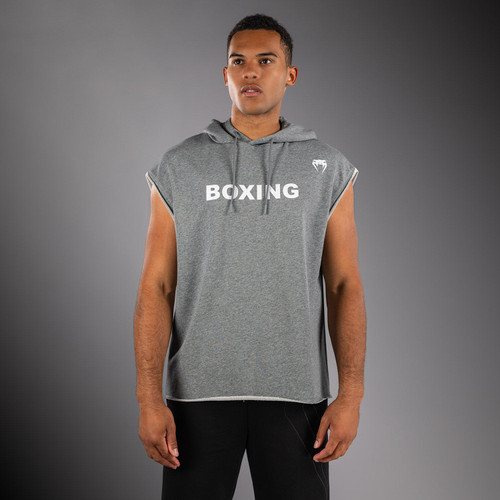 Venum Boxing VT Sleeveless Hoodie - Heather Grey