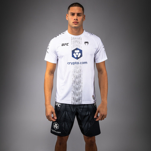 Men's UFC Zenith by Venum White Authentic Fight Night Walkout Jersey