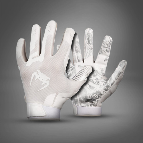 Venum Elite Football Gloves - White/White