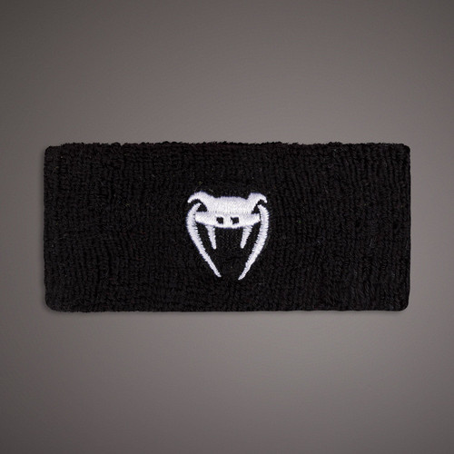 Venum Lineup Wide Bicep Bands - Black/White