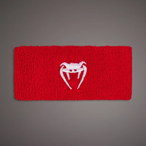 Venum Lineup Wide Bicep Bands - Red/White
