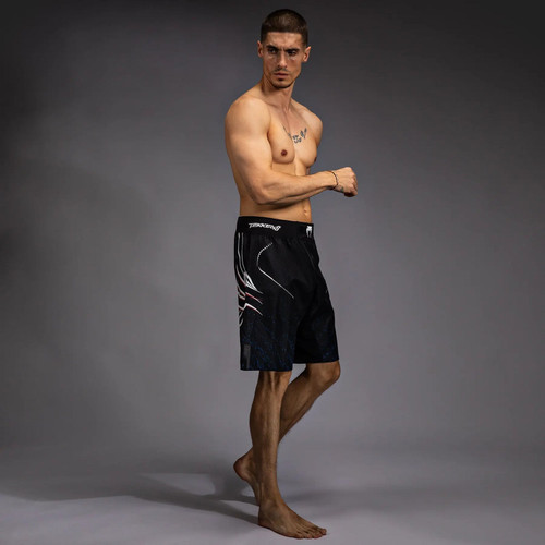 Venum x TEKKEN 8 - Jin Kazama Fight Shorts - Blue/Black/White