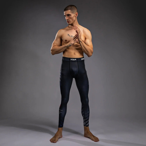 Venum x TEKKEN 8 - Jin Kazama Spats - Blue/Black/White