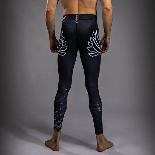 Venum x TEKKEN 8 - Jin Kazama Spats - Blue/Black/White