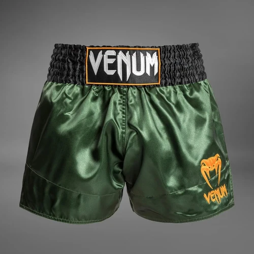 Venum Classic Muay Thaï Short - Green/Black/Gold