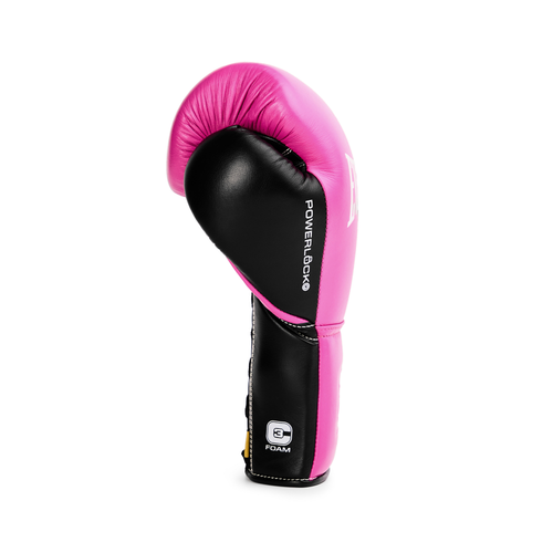 Everlast Powerlock OG Pro Training Glove Lace Up - Pink/Black