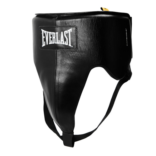 Everlast Elite Pro Womens Leather Groin Protector - Black
