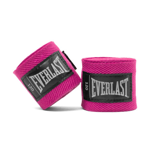 Everlast Core Handwraps Pink 120in