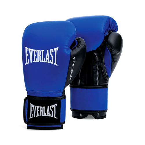 Everlast Powerlock OG Boxing Glove Hook & Loop - Blue/Black