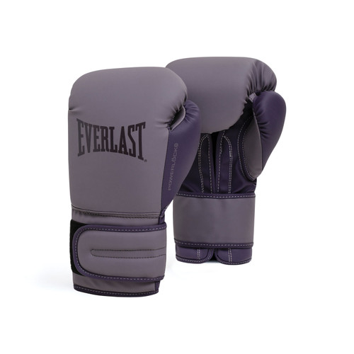 Everlast Powerlock OG Boxing Glove Hook & Loop - Shark/Purple