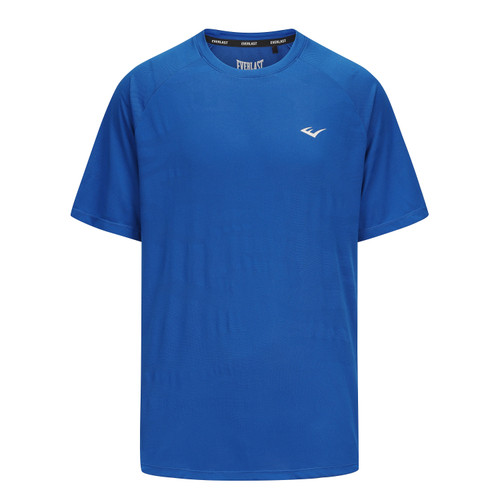 Everlast Flex Short Sleeve Performance Gym Top - Royal Blue