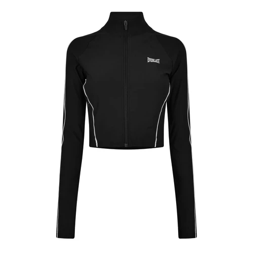 Everlast Women's Stretch Woven Fitness Jacket - Black