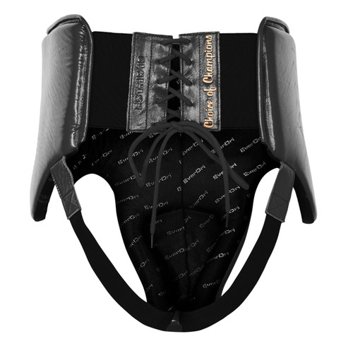 Everlast 1910 Pro Leather Groin Protector Lace Up - Brown