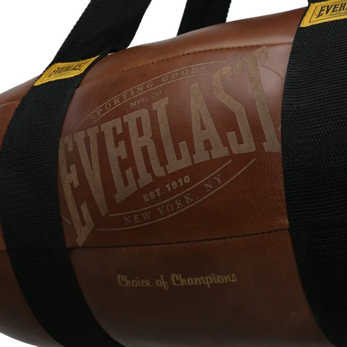 Everlast 1910 Pro Leather Torpedo Punching Bag 60lb - Brown