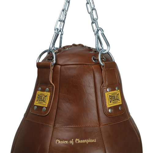 Everlast 1910 Pro Leather 3 in 1 Punching Bag - Black