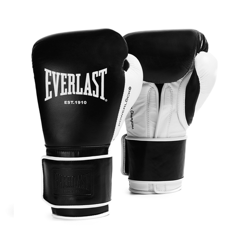 Everlast Powerlock OG Pro Training Glove Hook & Loop - Black/White