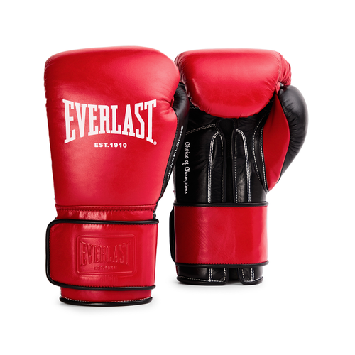 Everlast Powerlock OG Pro Training Glove Hook & Loop - Red/Black
