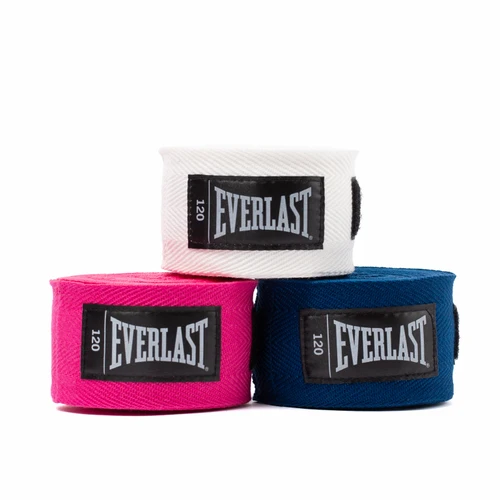 Everlast Core Hand Wraps 3-Pack Navy/White/Pink