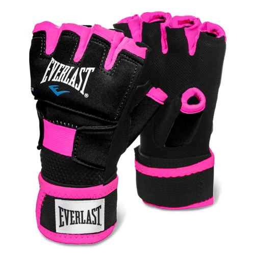 Everlast Evergel Hand Wraps Black/Pink - Black/Pink