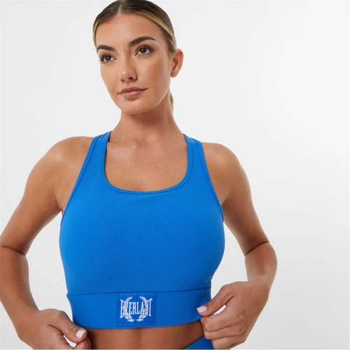 Everlast Women's Overdyed Sports Bra - Blue
