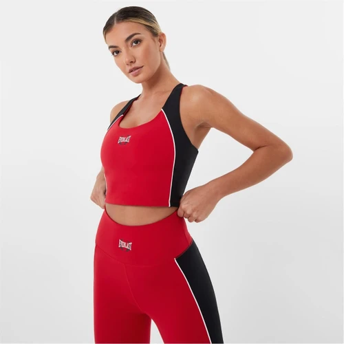 Everlast Women's Paneled Sports Bra - Red