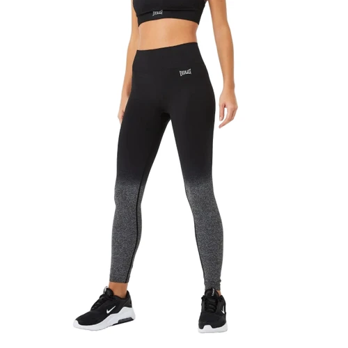 Everlast Women's Seamless Ombre Leggings - Black/Grey