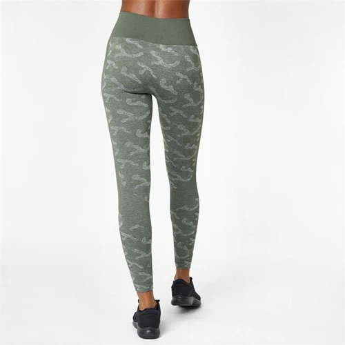 Everlast Women's Seamless Camo Leggings - Black