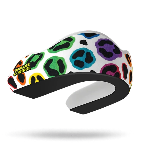 Damage Control Rainbow Leopard Extreme Impact Mouthguard