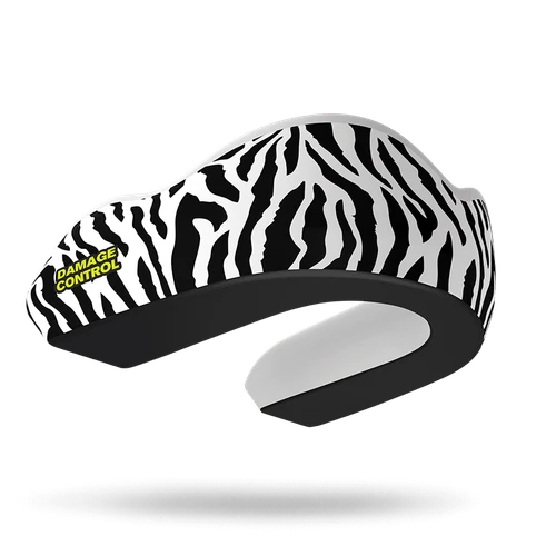 Damage Control Zebra Print Extreme Impact Mouthguard
